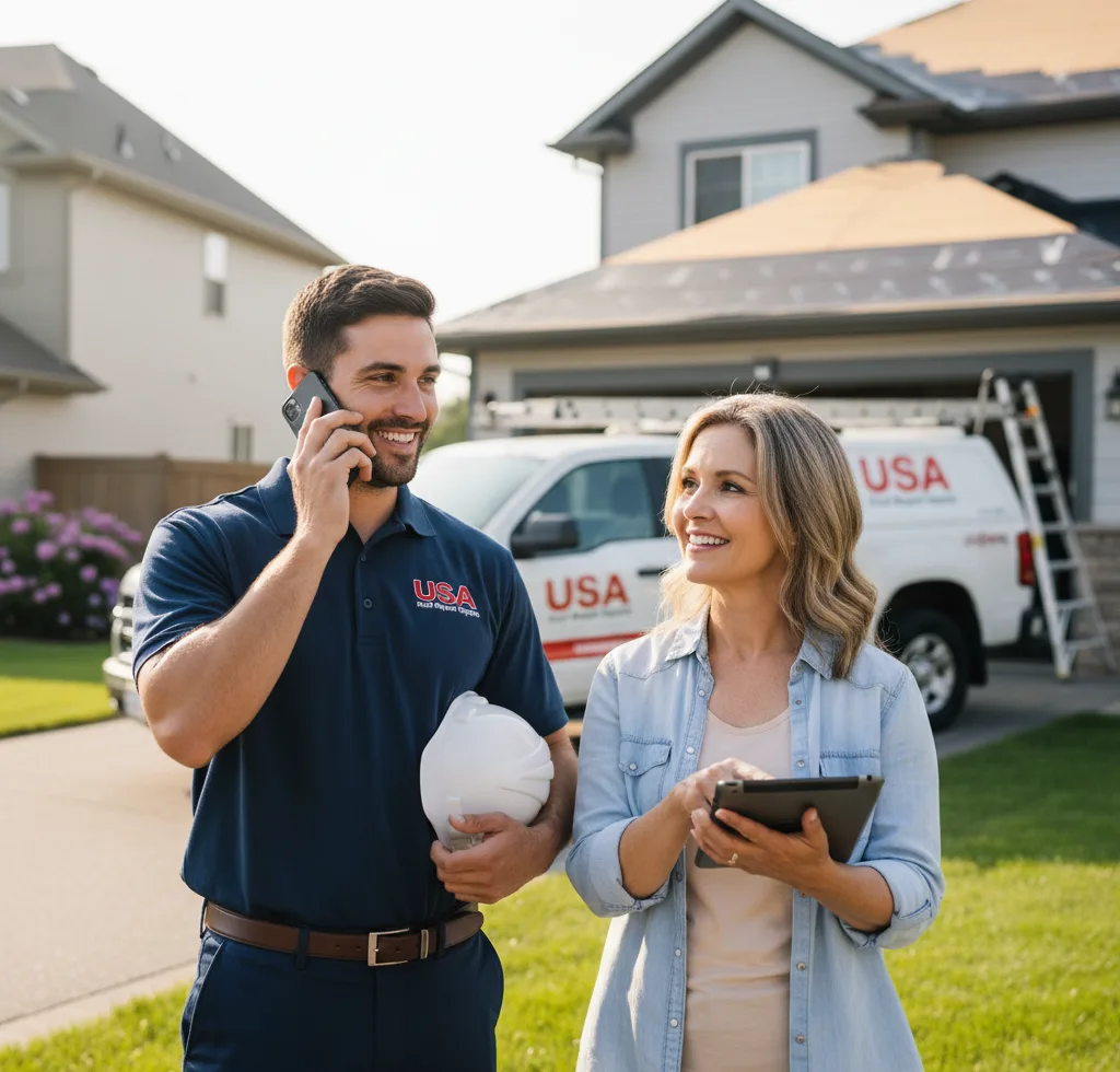 USA Roof Repair Experts customer support in Lake Odessa
